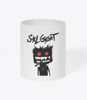 salgoat White Ceramic Mug - Image 2