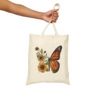 Cotton Canvas Tote Bag - Image 2