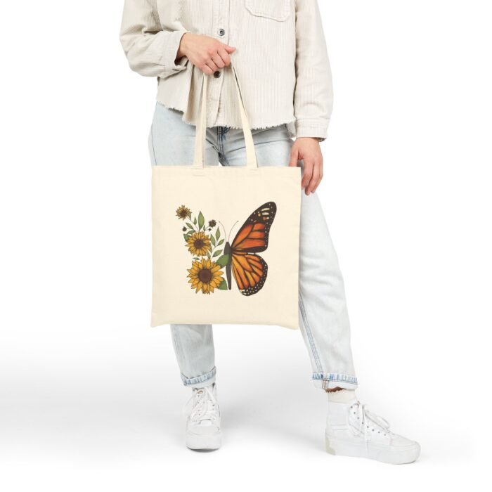 Cotton Canvas Tote Bag - Image 5